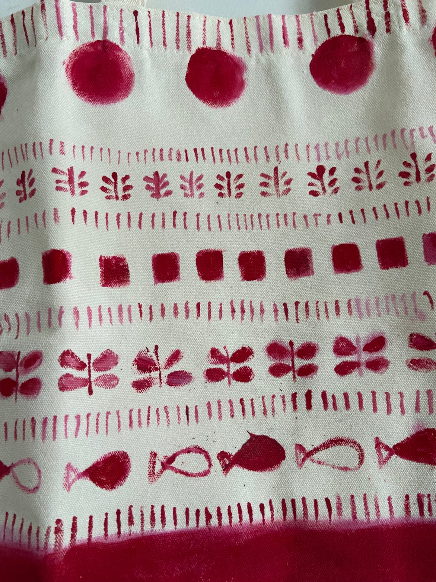 Handpainted Tote bag