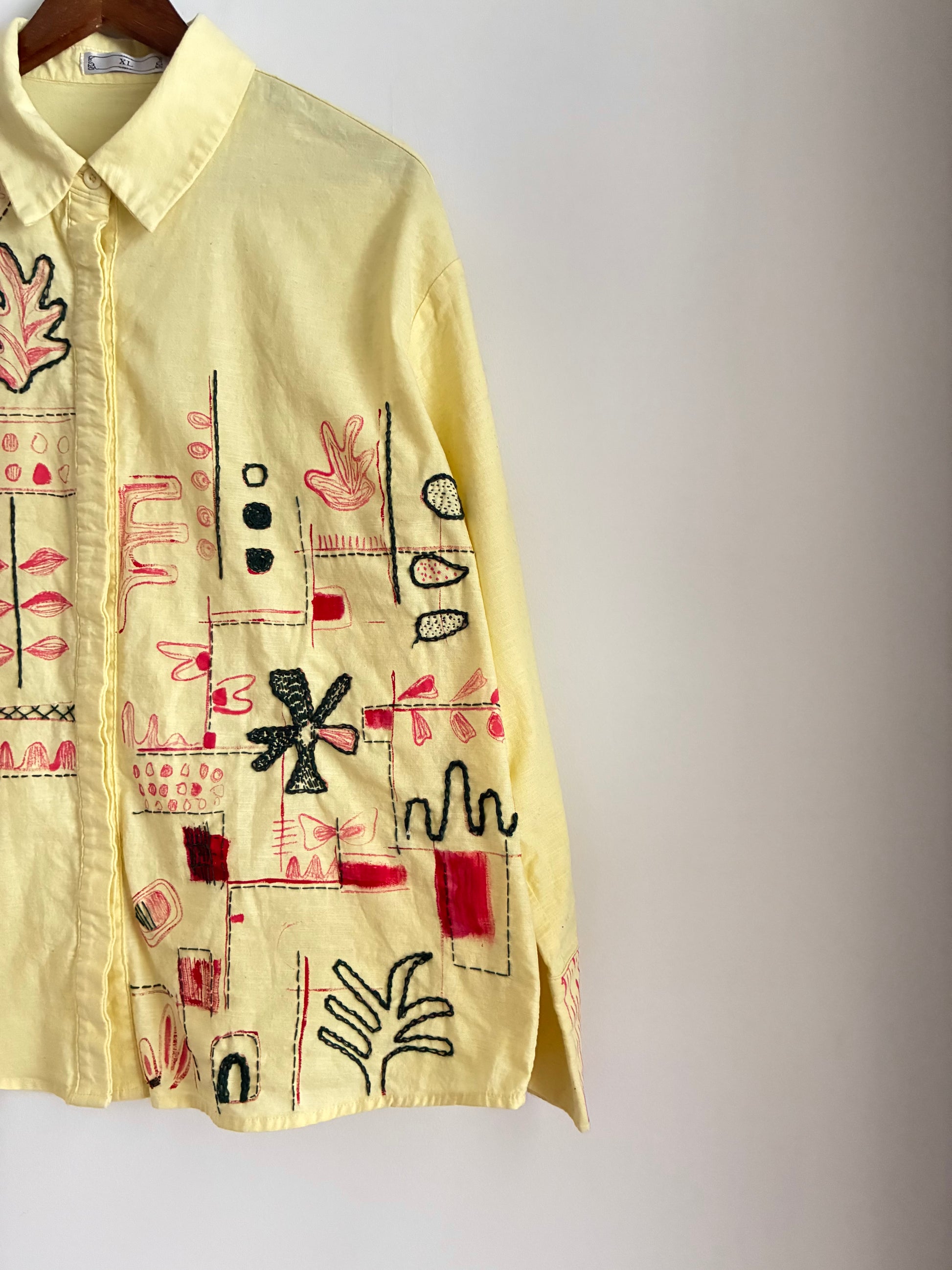 handworked full-sleeve shirt