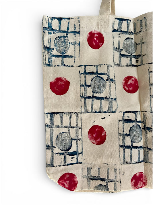 Handcrafted Block Printed Cotton Canvas Tote Bags