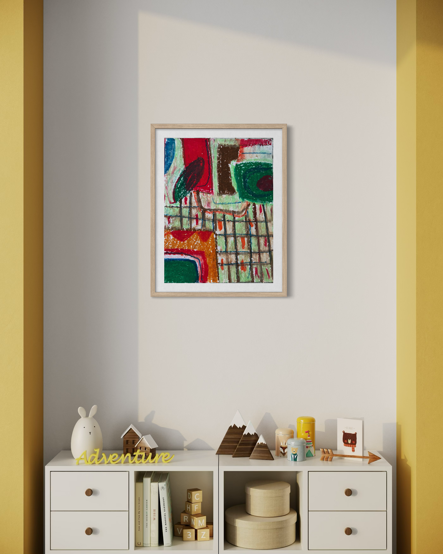 Geometric Architecture Art Print — Swarupa Chatterjee