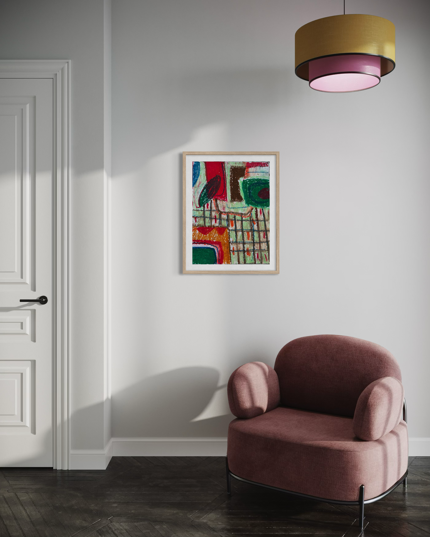Geometric Architecture Art Print — Swarupa Chatterjee