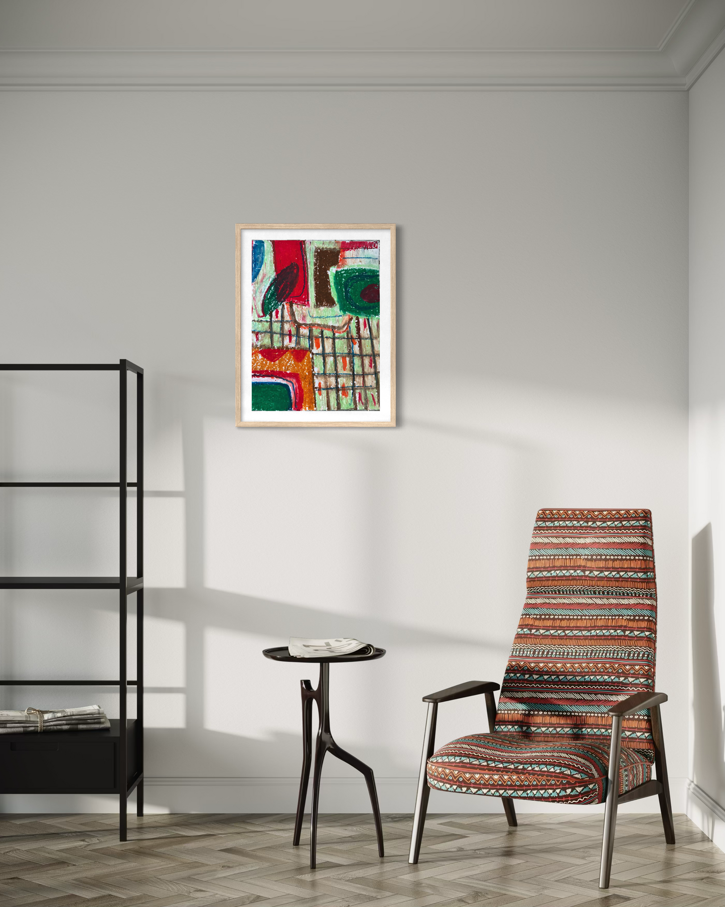 Geometric Architecture Art Print — Swarupa Chatterjee