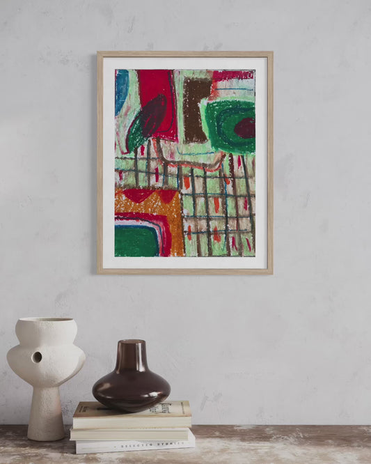 Geometric Architecture Art Print — Swarupa Chatterjee